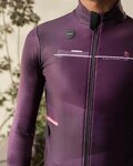 GOBIK Cyklistická zateplená bunda - SKIMO PRO THERMAL - fialová