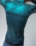 GOBIK Cyklistická zateplená bunda - SKIMO PRO THERMAL - modrá