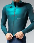 GOBIK Cyklistická zateplená bunda - SKIMO PRO THERMAL - modrá