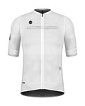 GOBIK Cyklistický dres s krátkym rukávom - CARRERA 2.0 MOON - biela