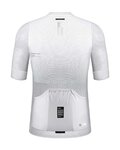 GOBIK Cyklistický dres s krátkym rukávom - CARRERA 2.0 MOON - biela