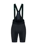 GOBIK Cyklistické nohavice krátke s trakmi - ABSOLUTE 5.0 K9 W - čierna
