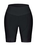 GOBIK Cyklistické nohavice krátke s trakmi - LIMITED 5.0 K9 LADY - čierna
