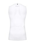 GOBIK Cyklistické tričko bez rukávov - LIMBER SKIN ICE W - biela
