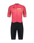 GOBIK Cyklistická kombinéza - AERO BROOKLYN - čierna/ružová