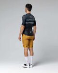 GOBIK Cyklistický dres s krátkym rukávom - CX PRO 2.0 - antracitová