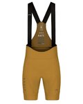 GOBIK Cyklistické nohavice krátke s trakmi - MATT K10 - žltá