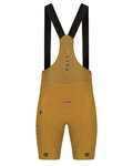 GOBIK Cyklistické nohavice krátke s trakmi - MATT K10 - žltá