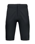 GOBIK Cyklistické nohavice krátke bez trakov - COMMUTER - čierna