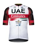 GOBIK Cyklistický dres s krátkym rukávom - UAE 2022 INFINITY WT - biela/čierna/červená