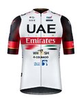 GOBIK Cyklistický dres s krátkym rukávom - UAE 2022 ODYSSEY - biela/červená
