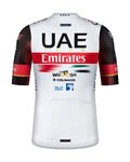 GOBIK Cyklistický dres s krátkym rukávom - UAE 2022 ODYSSEY - biela/červená