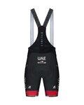 GOBIK Cyklistické nohavice krátke s trakmi - UAE 2022 LIMITED 5.0 - čierna