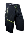 HAVEN Cyklistické nohavice krátke bez trakov - ENERGIZER II - čierna