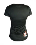 HAVEN Cyklistický dres s krátkym rukávom - AMAZON LADY MTB - čierna/červená