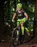 HAVEN Cyklistický dres s krátkym rukávom - PEARL NEO LADY MTB - čierna