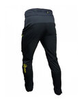 HAVEN Cyklistické nohavice dlhé bez trakov - SINGLETRAIL LONG - čierna
