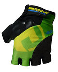 HAVEN Cyklistické rukavice krátkoprsté - SINGLETRAIL - čierna/zelená