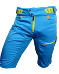 HAVEN Cyklistické nohavice krátke bez trakov - SINGLETRAIL HMS - modrá