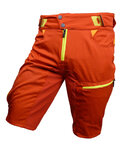 HAVEN Cyklistické nohavice krátke bez trakov - SINGLETRAIL HMS - červená