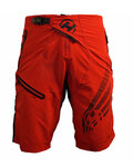 HAVEN Cyklistické nohavice krátke bez trakov - ENERGIZER - červená