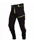 HAVEN Cyklistické nohavice dlhé bez trakov - SINGLETRAIL LONG - zelená/čierna