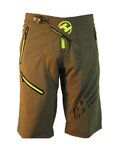 HAVEN Cyklistické nohavice krátke bez trakov - ENERGIZER - zelená