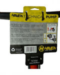 HAVEN pumpa - TECHNICAL - oranžová/čierna