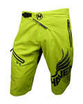 HAVEN Cyklistické nohavice krátke bez trakov - ENERGIZER - zelená