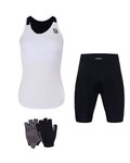 HOLOKOLO Cyklistický mega set - ENERGY LADY - biela/čierna
