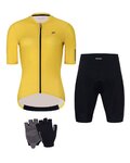 HOLOKOLO Cyklistický mega set - VICTORIOUS LADY - žltá/čierna