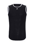 HOLOKOLO Cyklistické tričko bez rukávov - AIR - čierna