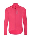 HOLOKOLO Cyklistická vetruodolná bunda - WIND/RAIN LADY - ružová