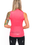 HOLOKOLO Cyklistický dres bez rukávov - PURE LADY - ružová