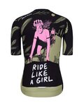 HOLOKOLO Cyklistický krátky dres a krátke nohavice - WIND ELITE LADY - čierna/viacfarebná