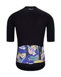 HOLOKOLO Cyklistický dres s krátkym rukávom - ESCAPE ELITE - viacfarebná/čierna