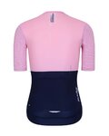 HOLOKOLO Cyklistický krátky dres a krátke nohavice - VIBES LADY - ružová/modrá/čierna