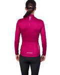 HOLOKOLO Cyklistický dres s dlhým rukávom zimný - VIBES LADY WINTER - ružová