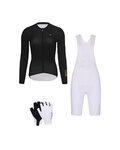 RIVANELLE Cyklistický mega set - VICTORIOUS - čierna/biela