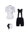 RIVANELLE Cyklistický mega set - PASSION - biela/čierna