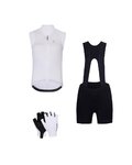 RIVANELLE Cyklistický mega set - PURE - čierna/biela