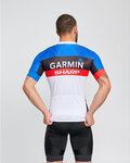 BONAVELO Cyklistický krátky dres a krátke nohavice - GARMIN SHARP - modrá/čierna