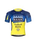 BONAVELO Cyklistický mega set - SAXO BANK TINKOFF - modrá/biela/žltá/čierna