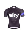 BONAVELO Cyklistický krátky dres a krátke nohavice - SKY - modrá/čierna