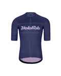 HOLOKOLO Cyklistický krátky dres a krátke nohavice - GEAR UP  - čierna/modrá