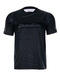 HOLOKOLO Cyklistický dres s krátkym rukávom - BLACK VIBE MTB - čierna