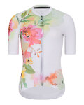 RIVANELLE Cyklistický krátky dres a krátke nohavice - FLOWERY - viacfarebná/biela