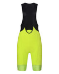 RIVANELLE Cyklistický krátky dres a krátke nohavice - PURE - žltá/čierna