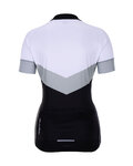 HOLOKOLO Cyklistický krátky dres a krátke nohavice - NEW NEUTRAL LADY - čierna/biela
