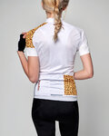 HOLOKOLO Cyklistický krátky dres a krátke nohavice - BISOU LADY - biela/viacfarebná